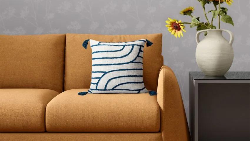 Cotton Square Cushion Cover - product media
