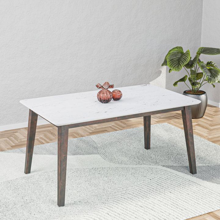 Nippon Venus 6 Seater Dining Table (Milan Walnut) - product media