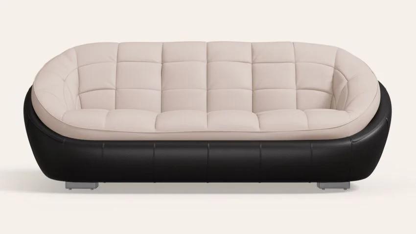 Opulent Advance 3-Seater Leatherette Sofa - product media