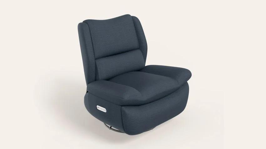 Swing Motorised 1 Seater Fabric Recliner - product media